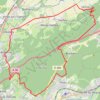 Itinéraire Le Tour du Bois de Chailluz, distance, dénivelé, altitude, carte, profil, trace GPS