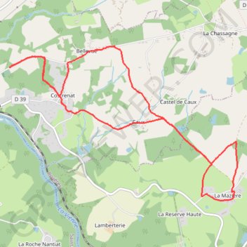 Itinéraire Randonnée à Saint-priest-Taurion, distance, dénivelé, altitude, carte, profil, trace GPS