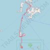 Itinéraire Penghu 20180918_054415 (merged), distance, dénivelé, altitude, carte, profil, trace GPS