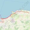 Itinéraire 2025_Vélo-M, distance, dénivelé, altitude, carte, profil, trace GPS