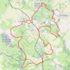 Itinéraire Chaillé-sous-les-Ormeaux, distance, dénivelé, altitude, carte, profil, trace GPS