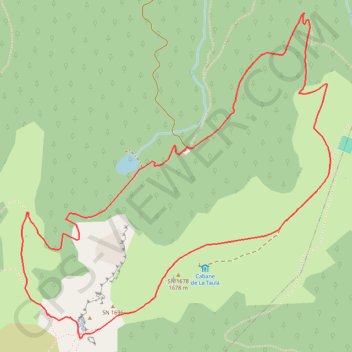 Itinéraire Étang de Moulzoune, distance, dénivelé, altitude, carte, profil, trace GPS