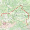 Itinéraire GR 4 : De Rougon (Alpes-de-Haute-Provence) à Grasse (Alpes-Maritimes), distance, dénivelé, altitude, carte, profil, trace GPS