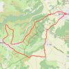 Itinéraire La Gore de Liauzun - Olloix, distance, dénivelé, altitude, carte, profil, trace GPS