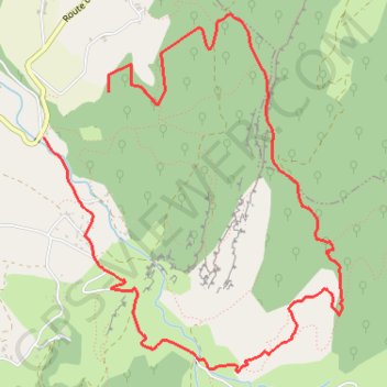 Itinéraire Rochefort - Samson, distance, dénivelé, altitude, carte, profil, trace GPS