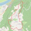 Itinéraire Les balcons de Saint-Maurice, distance, dénivelé, altitude, carte, profil, trace GPS