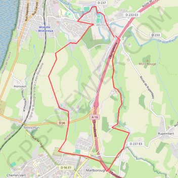 Itinéraire Valée du Denacre-4275194, distance, dénivelé, altitude, carte, profil, trace GPS