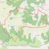 Itinéraire Courbiac, dans la vallée du Boudouyssou - Pays de la vallée du Lot, distance, dénivelé, altitude, carte, profil, trace GPS