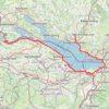 Itinéraire Tour du Lac de Constance, distance, dénivelé, altitude, carte, profil, trace GPS