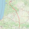 Itinéraire La Ténarèze - Bordeaux - Hospice de Rioumajou, distance, dénivelé, altitude, carte, profil, trace GPS