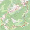 Itinéraire Les Ollières sur Eyrieux, distance, dénivelé, altitude, carte, profil, trace GPS