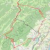 Itinéraire Vélo - Col de la Faucille et de la Givrine, distance, dénivelé, altitude, carte, profil, trace GPS