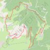 Itinéraire Les Karellis - Albanne, distance, dénivelé, altitude, carte, profil, trace GPS