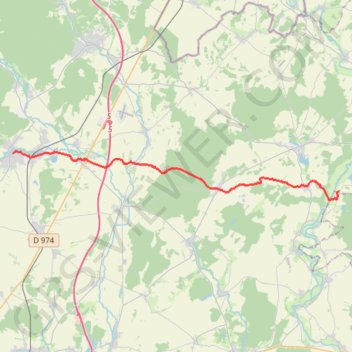 Itinéraire 27 Is sur Tille-Château de Rosières: 26.10 km, distance, dénivelé, altitude, carte, profil, trace GPS