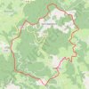 Itinéraire Valsonne - 17/01/2016, distance, dénivelé, altitude, carte, profil, trace GPS