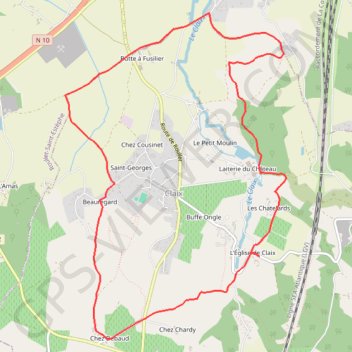 Itinéraire track, distance, dénivelé, altitude, carte, profil, trace GPS