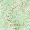 Itinéraire 1-La Motte Chalançon - Bédoin V2, distance, dénivelé, altitude, carte, profil, trace GPS