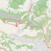 Itinéraire OT-OLLIOULES CERVEAU-Gr 2, distance, dénivelé, altitude, carte, profil, trace GPS