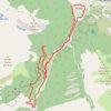 Itinéraire Auzat - Marc - Auzat - Raid ABS, distance, dénivelé, altitude, carte, profil, trace GPS