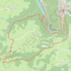 Itinéraire Rando Estaing, distance, dénivelé, altitude, carte, profil, trace GPS