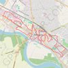 Itinéraire Marmande nocturne, distance, dénivelé, altitude, carte, profil, trace GPS