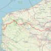 Itinéraire Lille-Hardelot 2020, distance, dénivelé, altitude, carte, profil, trace GPS