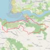 Itinéraire Tro Yaudet-Kerninon1, distance, dénivelé, altitude, carte, profil, trace GPS