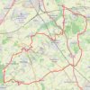 Itinéraire Circuit des 3 Batailles - Bouvines, distance, dénivelé, altitude, carte, profil, trace GPS