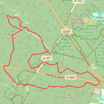Itinéraire NewTrack, distance, dénivelé, altitude, carte, profil, trace GPS