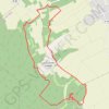 Itinéraire Oppidum de Montaigu depuis Laines-aux-Bois, distance, dénivelé, altitude, carte, profil, trace GPS