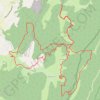 Itinéraire Circuit autour de la combe d'Oyans, distance, dénivelé, altitude, carte, profil, trace GPS