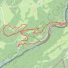 Itinéraire Les Échelles de la Mort - Doubs, distance, dénivelé, altitude, carte, profil, trace GPS
