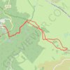 Itinéraire Rando raquettes sur l'Aubrac (Brameloup), distance, dénivelé, altitude, carte, profil, trace GPS