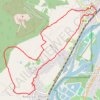 Itinéraire Ars-Gare_Ancy_Pierre-qui-tourne, distance, dénivelé, altitude, carte, profil, trace GPS