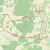Itinéraire Balade dans le val des couleurs - Vaucouleurs, distance, dénivelé, altitude, carte, profil, trace GPS