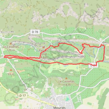 Itinéraire Mon parcours, distance, dénivelé, altitude, carte, profil, trace GPS