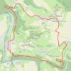 Itinéraire Les rochers de Clécy - Clécy, distance, dénivelé, altitude, carte, profil, trace GPS