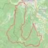 Itinéraire Entre Vaison, Crestet et les Dentelles de Montmirail - 11655 - UtagawaVTT.com, distance, dénivelé, altitude, carte, profil, trace GPS
