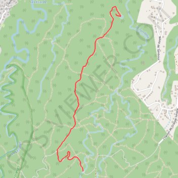Itinéraire Cascades Gras et Tambour, distance, dénivelé, altitude, carte, profil, trace GPS