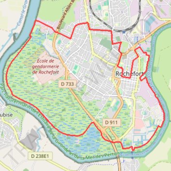 Itinéraire Parcours cyclable 12 : Le Chemin de Charente - 16,5 km, distance, dénivelé, altitude, carte, profil, trace GPS