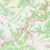 Itinéraire Circuit Véloroute - "Rayonnantes de Haute-Saintonge N°4" - "Jonzac - Archiac", distance, dénivelé, altitude, carte, profil, trace GPS
