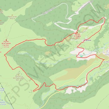 Itinéraire La montagne de la Molède - Albepierre-Bredons, distance, dénivelé, altitude, carte, profil, trace GPS