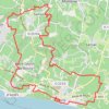 Itinéraire 20KM2018, distance, dénivelé, altitude, carte, profil, trace GPS