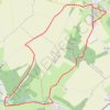 Itinéraire Souastre - Couin - Coigneux, distance, dénivelé, altitude, carte, profil, trace GPS