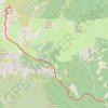 Itinéraire Monte Rastciàs, distance, dénivelé, altitude, carte, profil, trace GPS