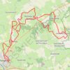 Itinéraire Rando d'Alauna - Valognes, distance, dénivelé, altitude, carte, profil, trace GPS