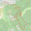 Itinéraire Circuit des Maquisards, distance, dénivelé, altitude, carte, profil, trace GPS