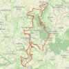 Itinéraire xtrem vtt normandie 2013, distance, dénivelé, altitude, carte, profil, trace GPS