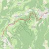 Itinéraire GRP Loue-Lison - Etape 5, distance, dénivelé, altitude, carte, profil, trace GPS