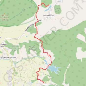 Itinéraire Cuba Vinales, distance, dénivelé, altitude, carte, profil, trace GPS